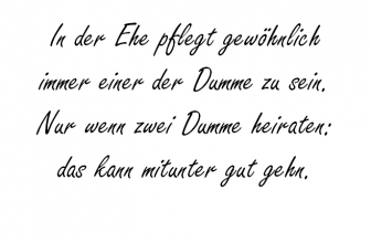 Lustige und humorvolle Sprüche zur Hochzeit